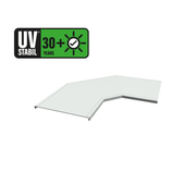 PEMSA BOGEN 90° Deckel 60x100mm, grau
