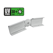 PEMSA vertikales Gelenkstück 100mm, grau