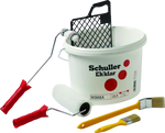 Malerset mit Farbeimer