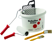 Malerset mit Farbeimer