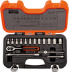 BAHCO Steckschlüssel-Satz 1/4" Antrieb