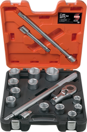 BAHCO Steckschlüssel-Satz SLX 17 3/4 " Antrieb