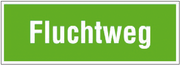 FLUCHTWEGSCHILD Fluchtweg