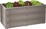 JUWEL Hochbeet "Timber" 3er-Set Nordic Wood
